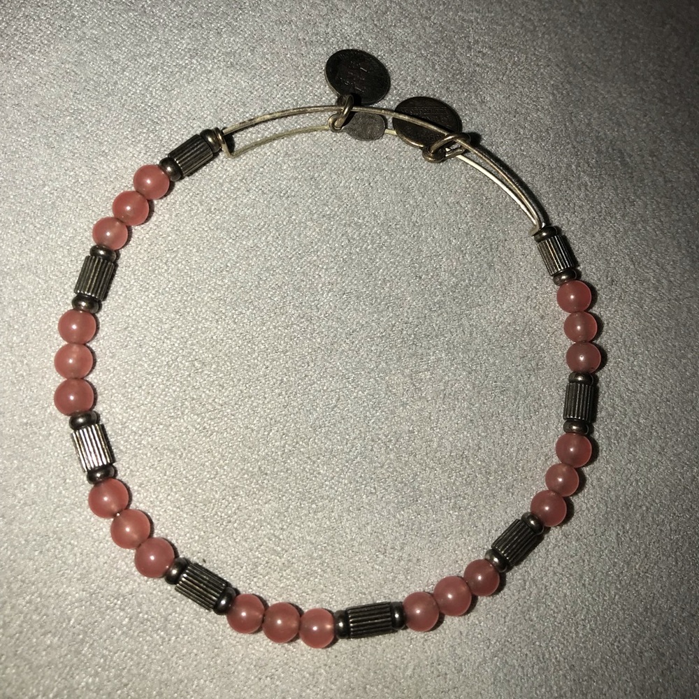 ALEX AND ANI PINK BEADED BRACELET